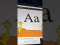Dr Seuss ABC Letter A