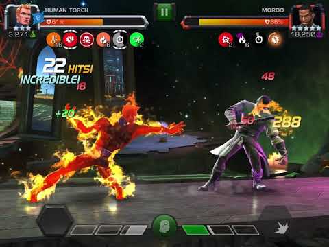 Carina challenge #2 : Only 3* champs : Mordo boss (Marvel Contest of Champions)