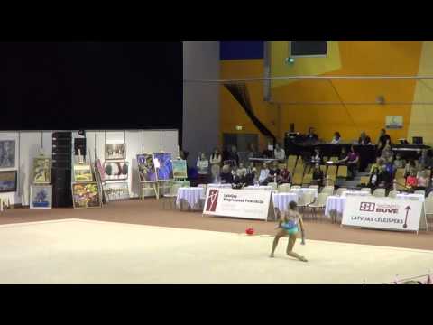 Sofija Nikitina.Ball.(LV) / Baltic Hoop 2016