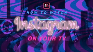 How to watch Instagram Live on TV - Wireless Screen Mirroring App from AirBeamTV