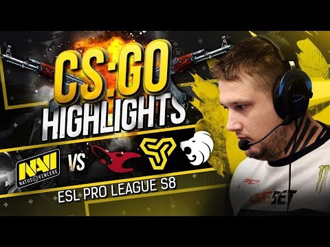 CSGO Highlights  NAVI vs mousesports, North, ex Space Soldiers @ ESL Pro League S8