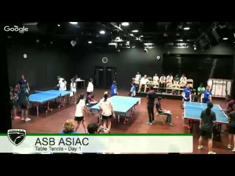 ASB ASIAC - Table Tennis Tournament Day 01