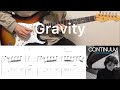 John Mayer - Gravity (guitar cover with tabs & chords)