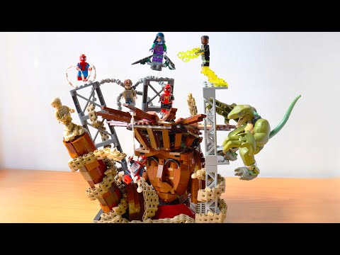 Lego Spider-man No Way Home Final Battle MOC