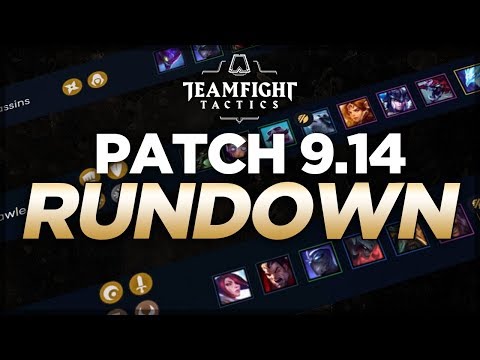 PATCH 9.14 RUNDOWN | Amaz Teamfight Tactics