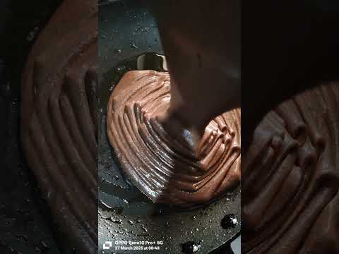 Banana Chocolate Cake With Ragi Flour 😋