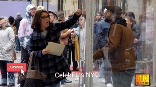 Tina Fey and Josh Groban Film at 30 Rock