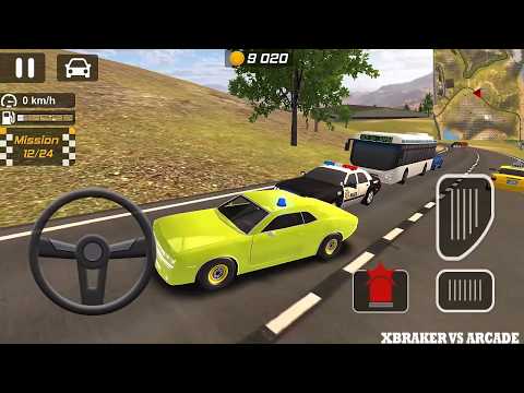 Police Drift Car Driving Special Edition |  Yellow Ford Mustang Police Car - Android GamePlay FHD