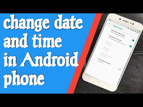 How to Select time zone change date and time in Vivo mobile