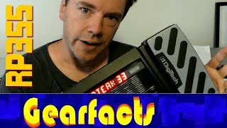 Video thumbnail for Digitech RP-355 demo: Bright, clear sounds direct recorded by Gearfacts