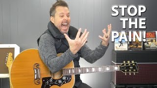 Why Are My Fingers Hurting When I Play the Guitar