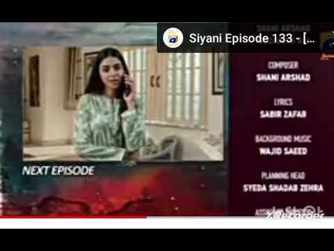 drama serial siyani episode 134 teaser😊