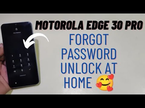Motorola Edge 30 Pro Hard Reset Unlock Forgot Password
