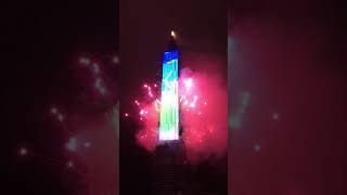 2019年の台北101 年末カウントダウン花火🧨