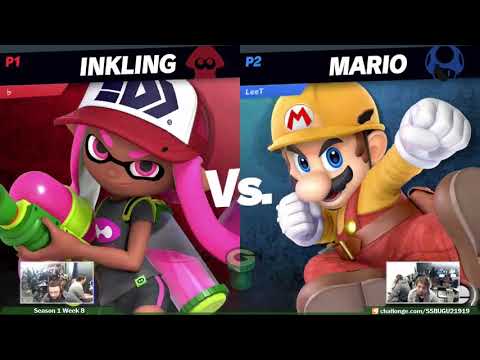 SU@GU 2-19 (Winners Bracket): LeeT (Brawler/Mario) vs LRO (Inkling)