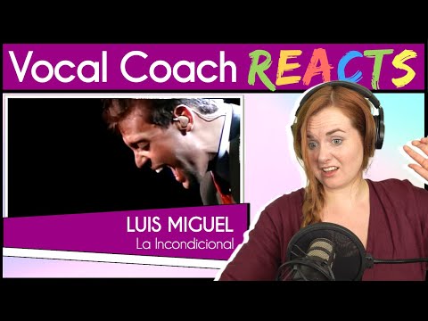 Vocal Coach reacts to Luis Miguel - La Incondicional (Live)
