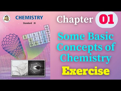 Some Basic Concepts of Chemistry class 11 chemistry chapter 1 exercise solutions