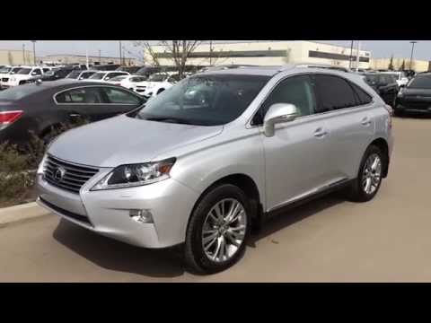 Lexus Certified Pre Owned 2013 RX 350 AWD - Silver on Grey - Walk Around - Edmonton