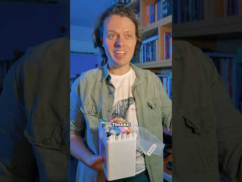 When ARTISTS forget to buy a GIFT #shorts #art