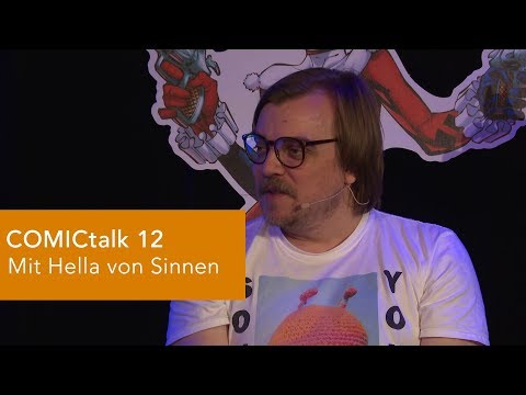 DER COMICtalk 12 - INTRO: Hella von Sinnen, Nilz Bokelberg, Mawil