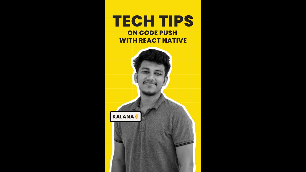 Tech Tips on Code Push with React Native