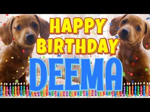 Happy Birthday Deema! ( Funny Talking Dogs ) What Is Free On My Birthday