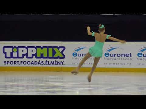 2017 Santa Claus Cup: Zsüliett CSOMBOK(HUN) - FS BASIC NOVICE A2 GIRLS, Free skating