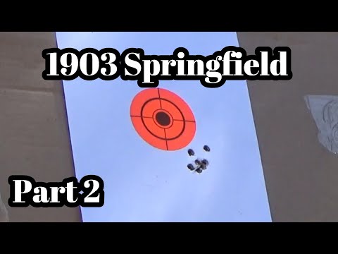 1903 Springfield Rifle Part 2 - 30-06 cast test loads