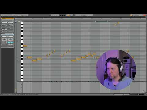 1/2 Working on tunes in Ableton | making moody jungle in Ableton jungle | 'Hypnotise' | Amen track