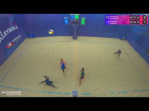 04:35 R. Voloshchuk / V. Avramenko - B. Moldovan / D. Safonov 11.09.2022 | Winners Beach Volleyball
