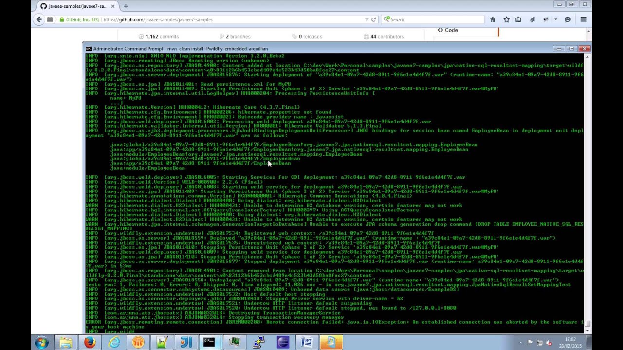 Java EE 7 Samples Tutorial