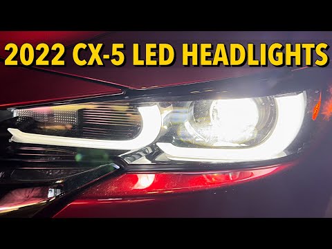 2022 Mazda CX-5 Lights | Standard vs Upgraded Headlights & Taillights