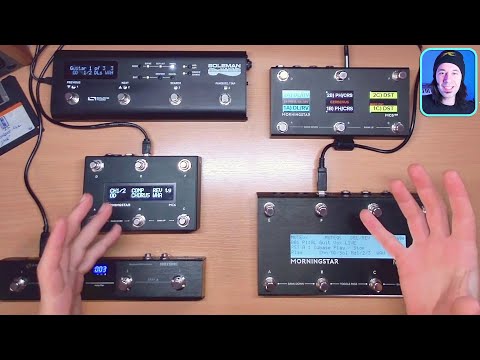 Ultimate MIDI PEDALBOARD Comparison: MC6 Pro vs MC8 vs Soleman vs MC6 vs Mortix vs Hotone