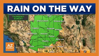 Chances of rain to bring temperature drop to Phoenix area