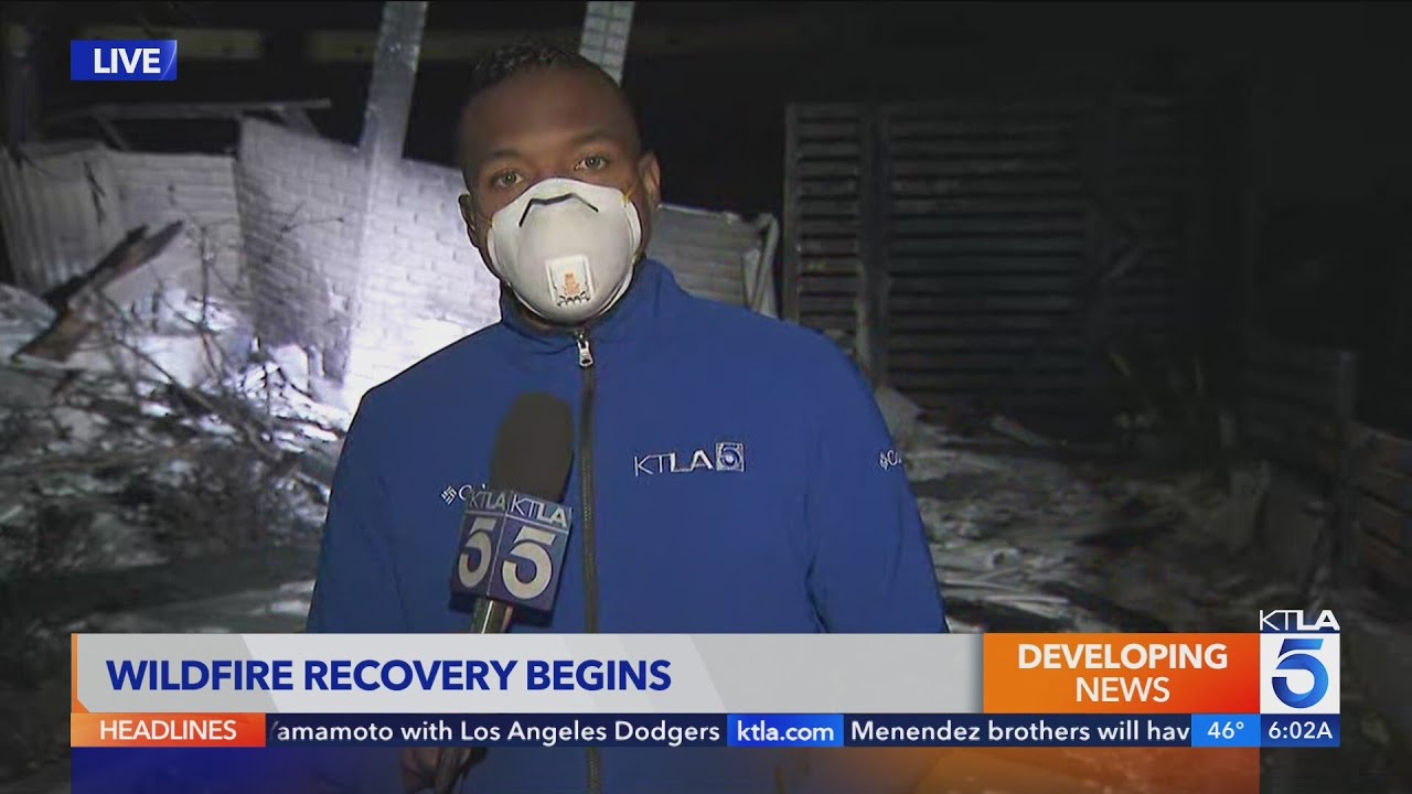 Palisades Fire recovery begins as first residents allowed back to fire-ravaged communities 