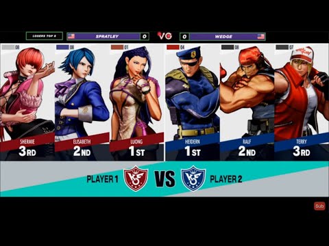 Bread and Butter 26 Top 8 - Spratley Vs. Wedge - The King of Fighters XV
