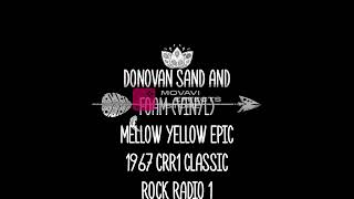 donovan sand and foam (vinyl) mellow yellow epic 1967 crr1 classic rock radio 1
