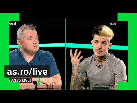 Zanni la AS.ro LIVE, partea 1. ”Când eram mic mi-am dorit să fiu fotbalist dar am ajuns la balet”