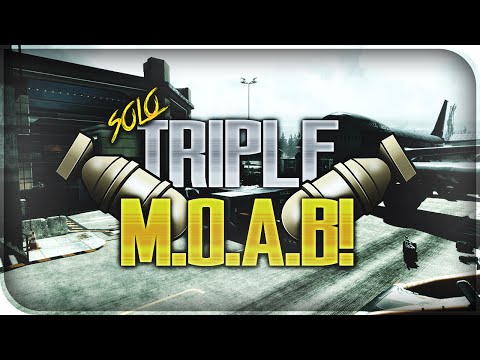 MW3: "SOLO TRIPLE MOAB w/ACR ON TERMINAL" TRIPLE MOAB MW3 (MODERN WARFARE 3 TRIPLE MOAB)