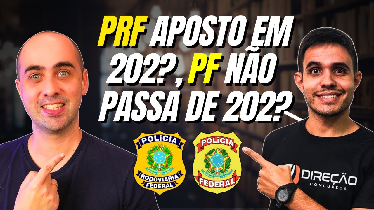 PF e PRF: bastidores para os próximos Concursos (com @VictorConcursos )