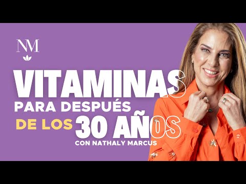 Vitamins for after 30 years old by Nathaly Marcus in The 3 R's