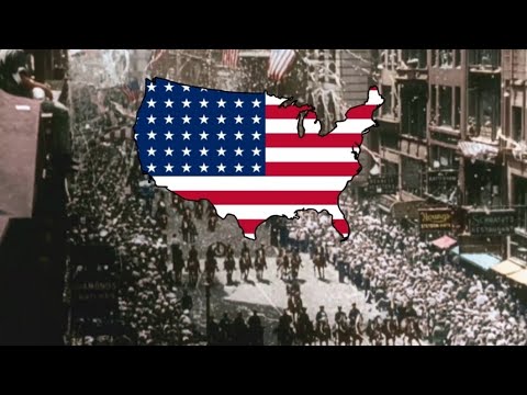 "Over there" American Patriotic Song (Goodbye Broadway hello france)