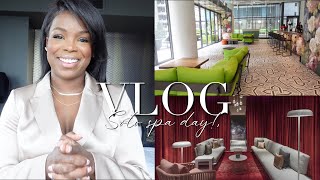 SOLO PHILLY TRAVEL VLOG: PAMPER DAY at AWAY SPA W Philadelphia Hotel  