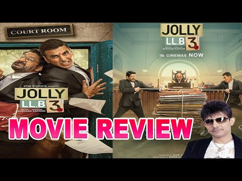 JOLLY LLB3 MOVIE REVIEW | KRK #krkreview #krk #krkcritic #jollyllb3 #jollyllb #akshaykumar #akshay 