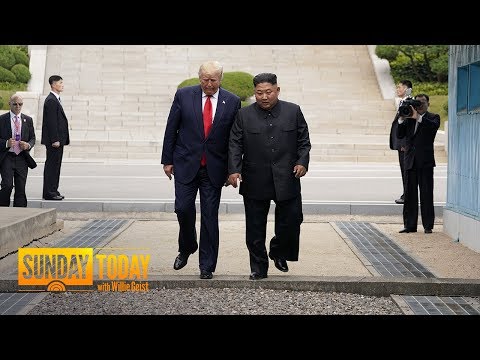 Trump Becomes 1st Sitting US President To Step Into North Korea | Sunday TODAY