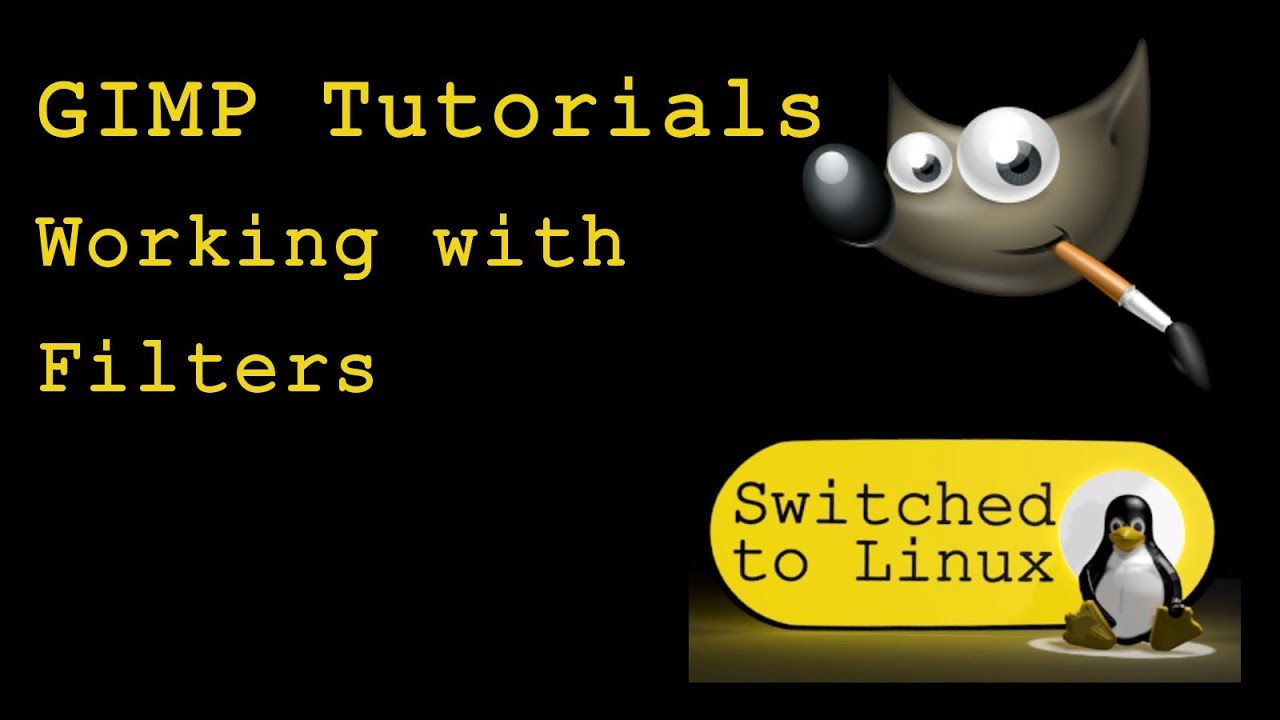 How do I add a filter in GIMP? Tipseri