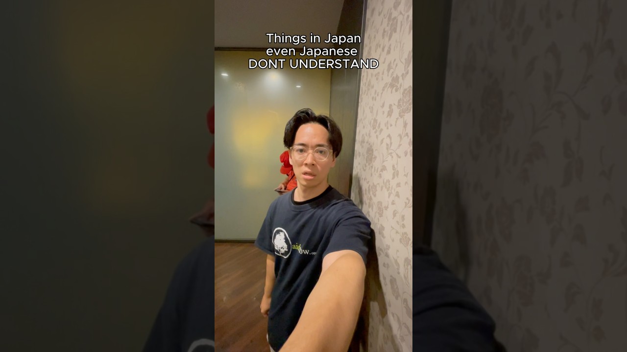 Things in Japan even Japanese DONT UNDERSTAND #shorts