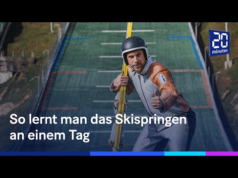 So lernt man das Skispringen an einem Tag | Podcast Niemols Nie