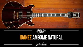 Video thumbnail for Ibanez AM93ME Natural - Gear Demo by Max Guitar B.V.