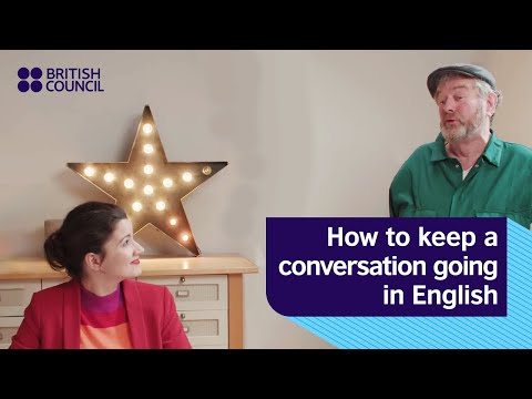 How to keep a conversation going in English